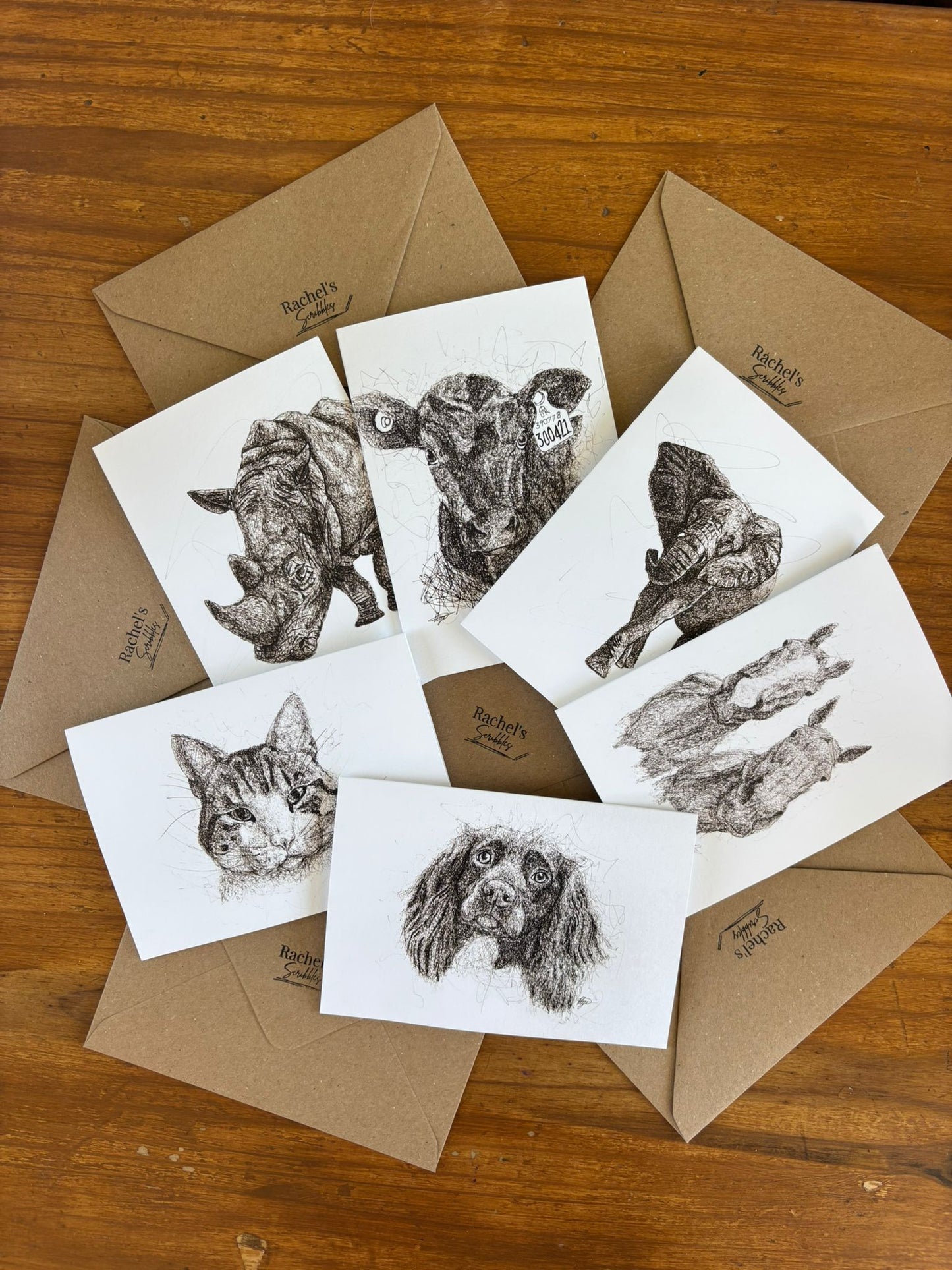 Pack of 5 Greeting Cards