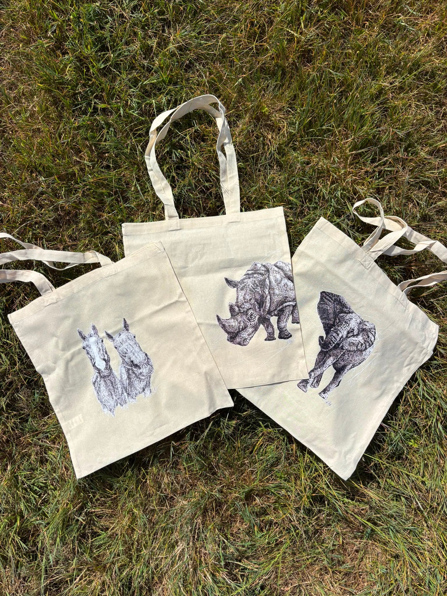 South African Elephant Tote Bag