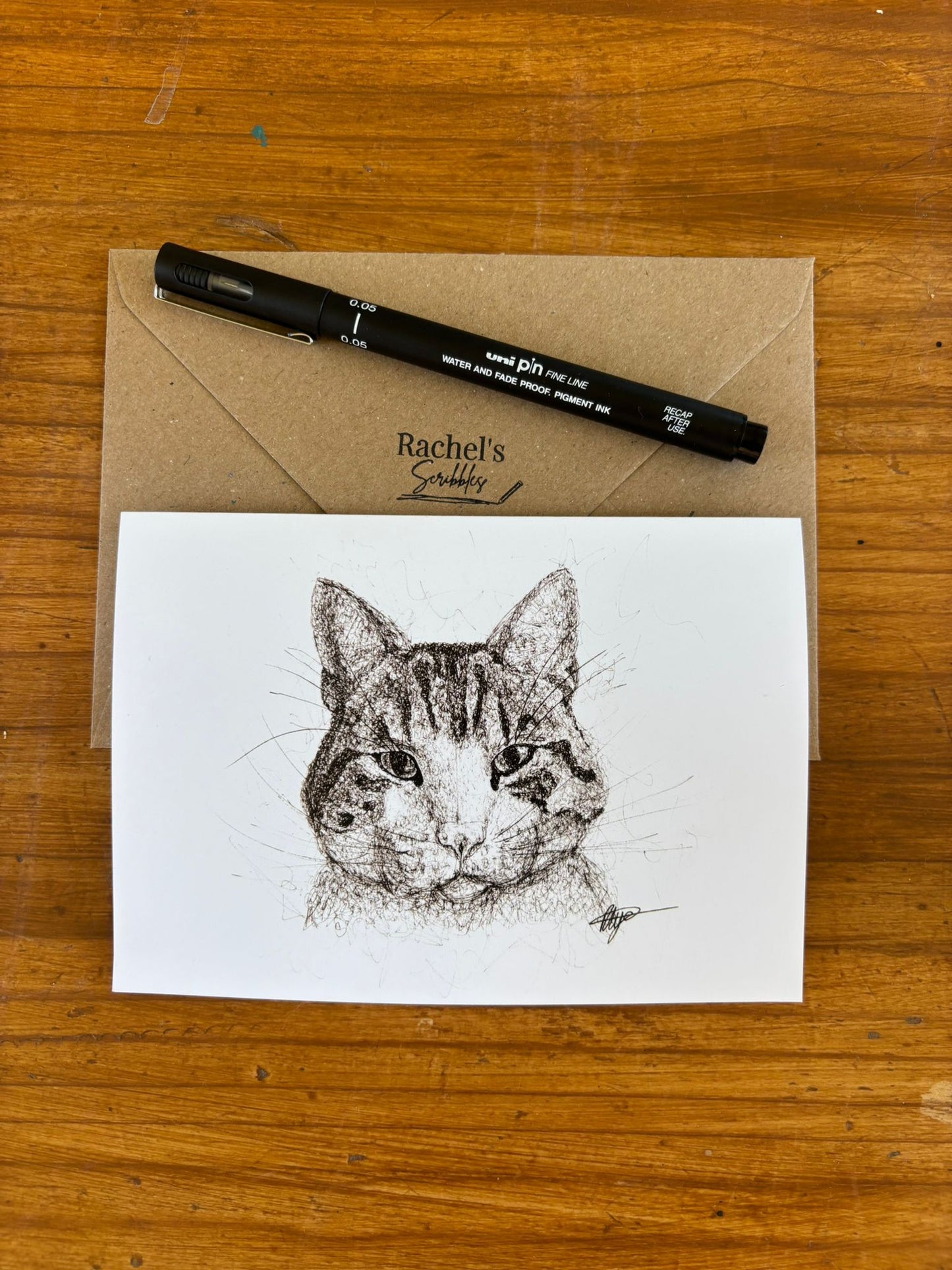 Patrick Cat Greeting Card