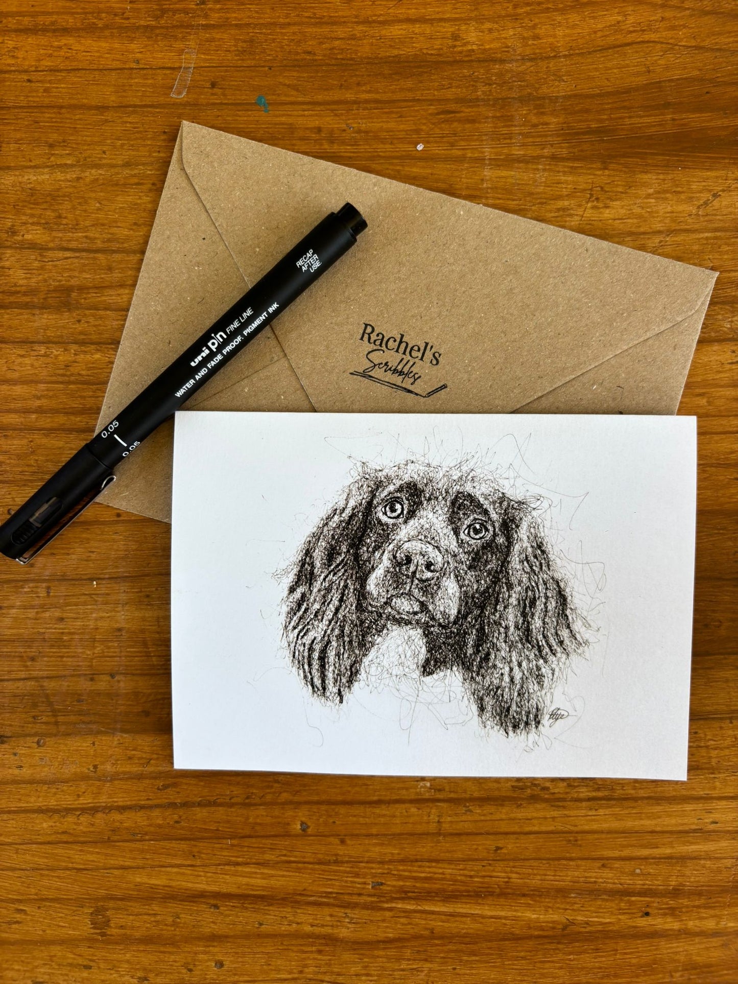 Maisie Dog Greeting Card