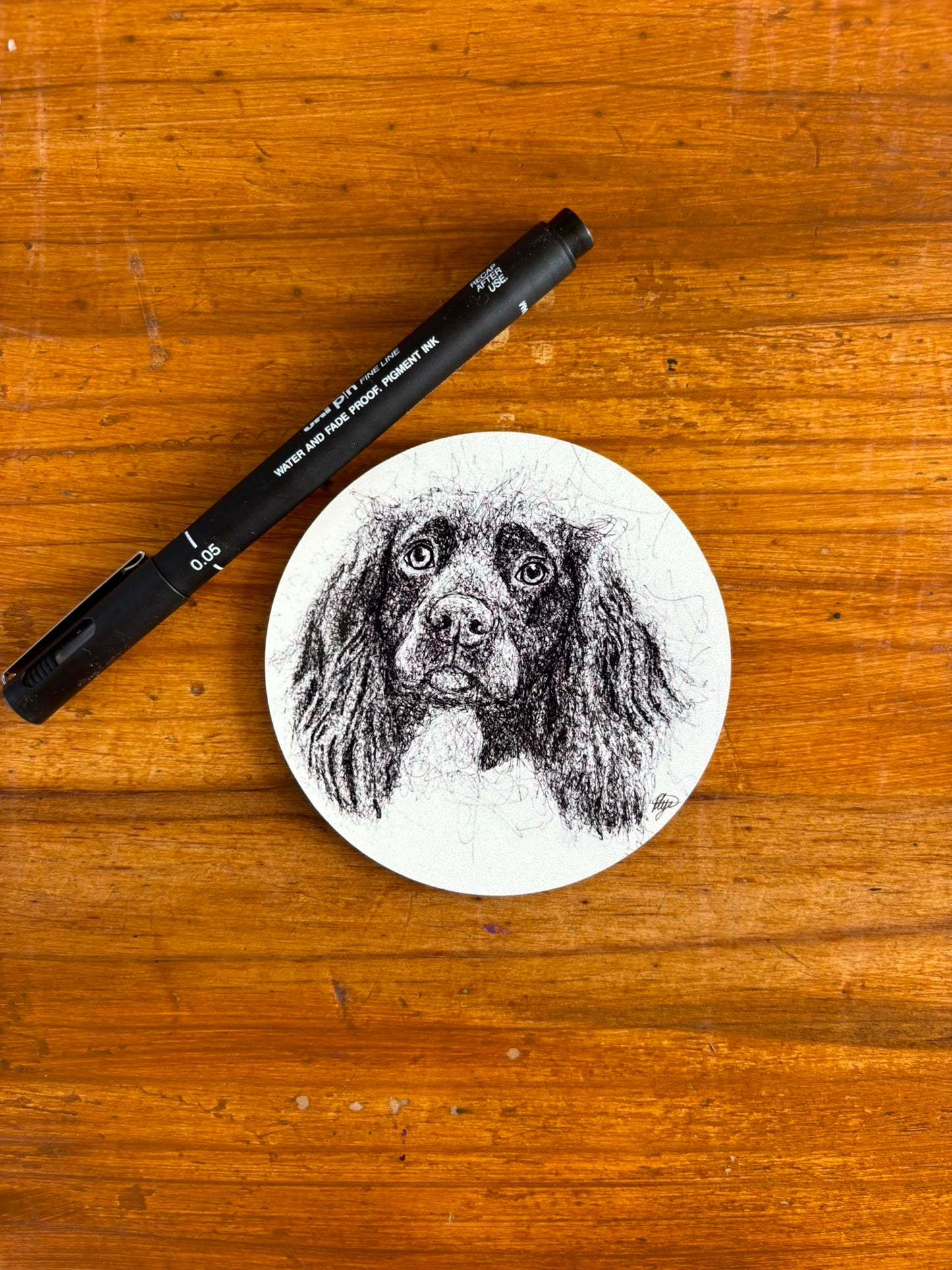 Maisie Dog Coaster